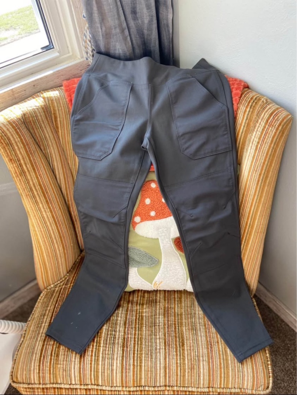 Carhartt Black Work Leggings with Reinforced Patches